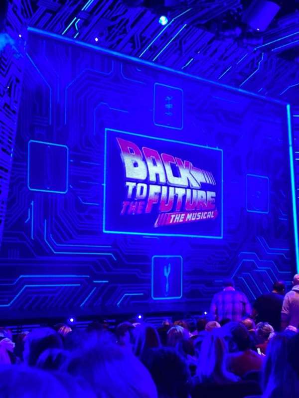 Winter Garden Theatre, section: Orchestra L, row: P, seat: 25