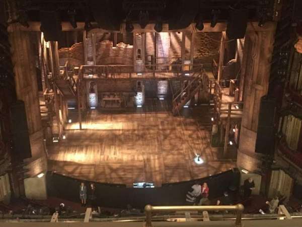 CIBC Theatre, section: Balcony lc, row: E, seat: 411