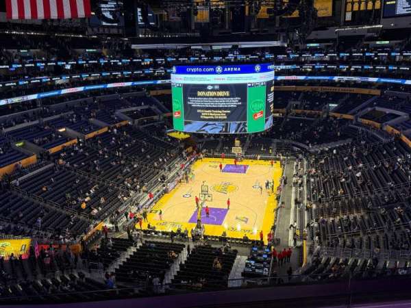 Crypto.com Arena, section: Upper Concourse Terrace, row: 1