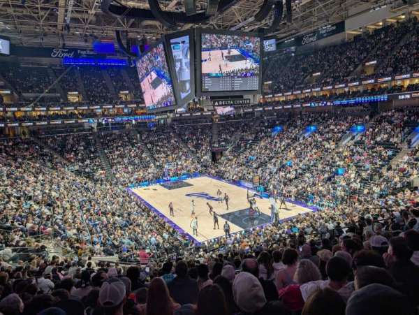 Delta Center, section: 14, row: 29, seat: 17