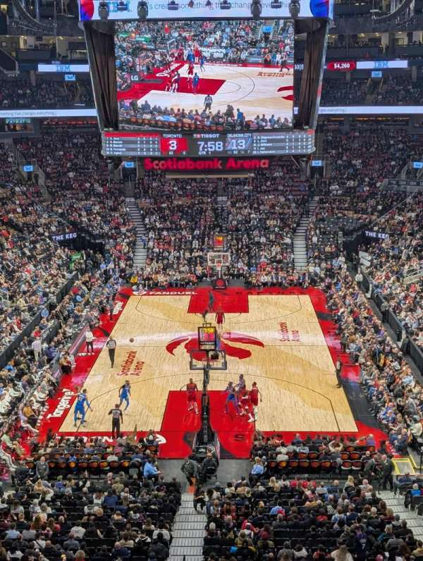 Scotiabank Arena, section: 315, row: 3, seat: 6