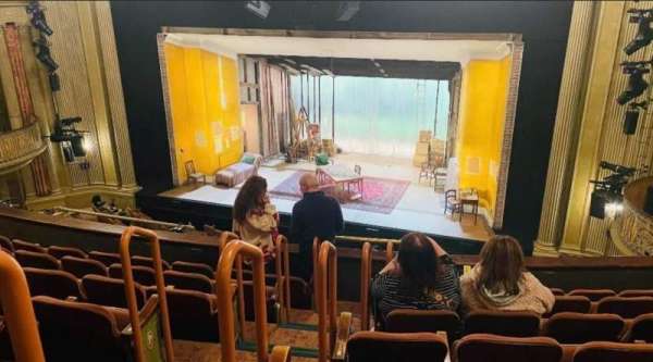 Music Box Theatre, section: Mezzanine R, row: G, seat: 4