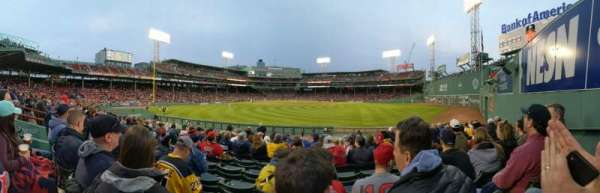 Fenway Park, section: Bleacher 40, row: 11, seat: 3
