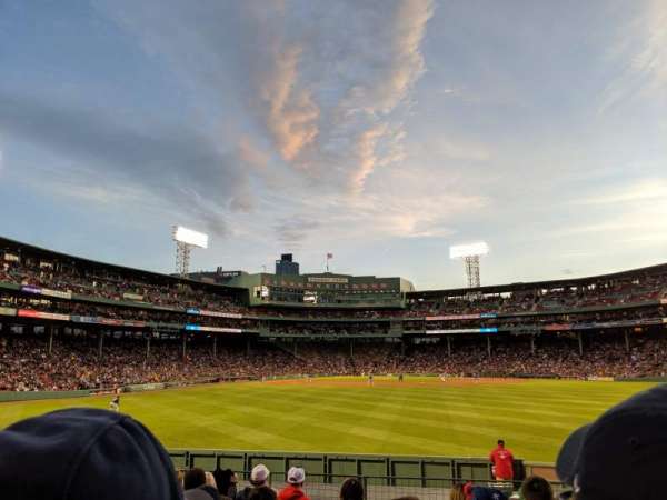 Fenway Park, section: Bleacher 40, row: 11, seat: 3