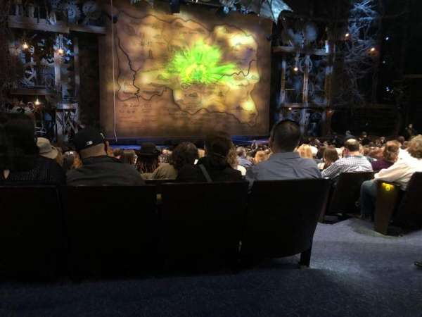 Gershwin Theatre, section: Orchestra L, row: Q, seat: 5