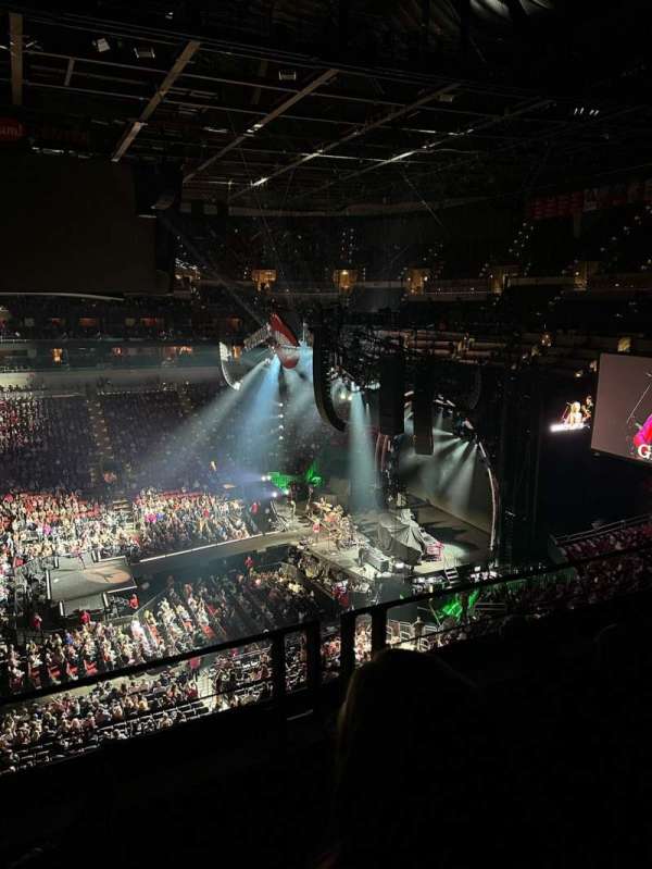 KFC Yum! Center, section: 308, row: B, seat: 14