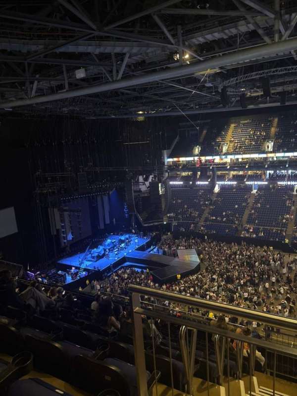 The O2, London, section: 404, row: J, seat: 536