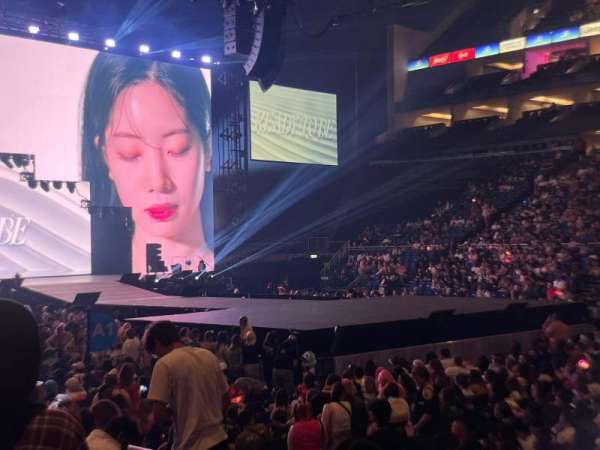 The O2, London, section: 103, row: H, seat: 91