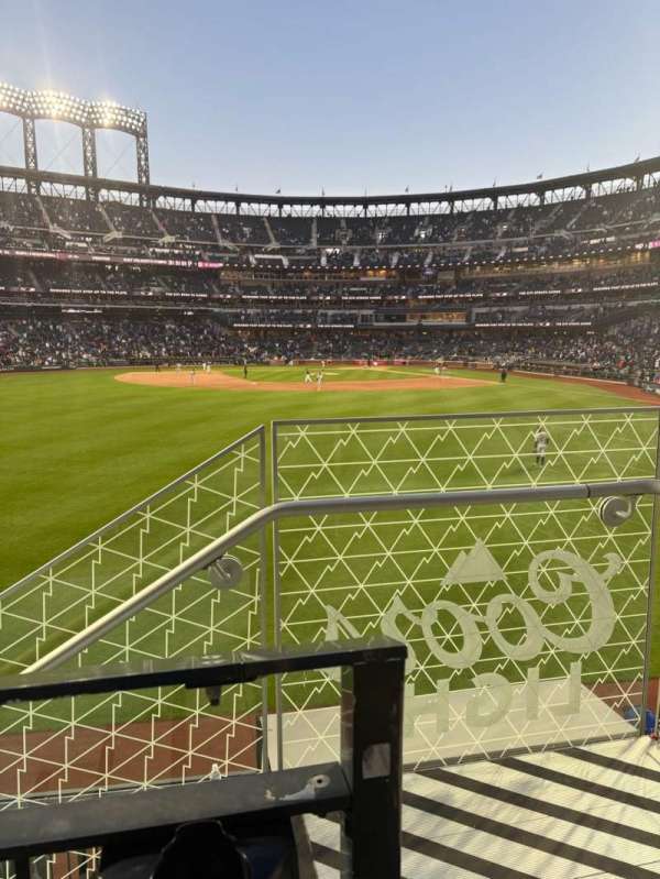 Citi Field, section: 137, row: 1, seat: 1