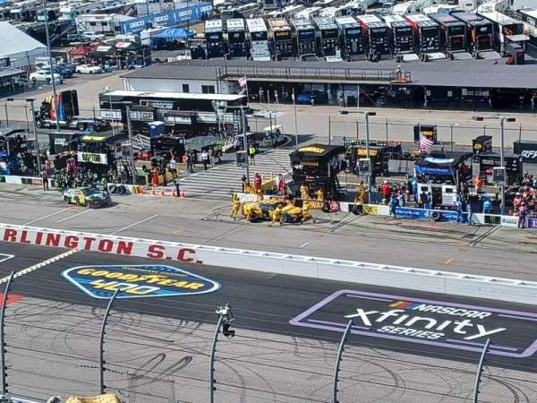 Darlington Raceway, section: Tyler I, row: 25, seat: 4