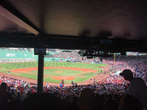 Fenway Park, section: Grandstand 21, row: HH, seat: 20