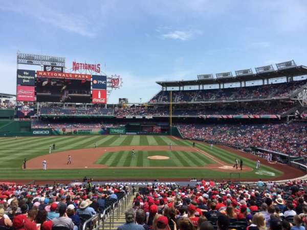Nationals Park, section: 117, row: WW, seat: 5-6