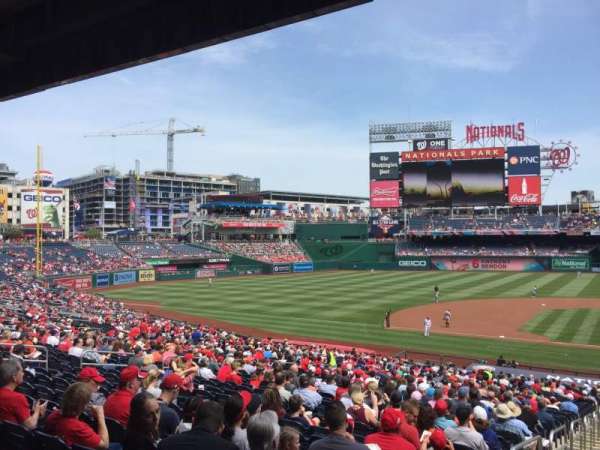 Nationals Park, section: 117, row: WW, seat: 5-6