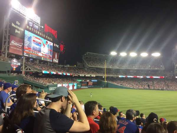 Nationals Park, section: 103, row: U, seat: 6-8