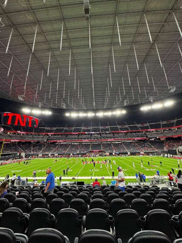 Allegiant Stadium, section: C134, row: 17, seat: 7