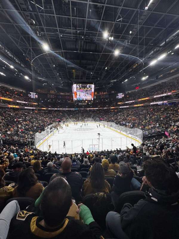 T-Mobile Arena, section: 10, row: S, seat: 17