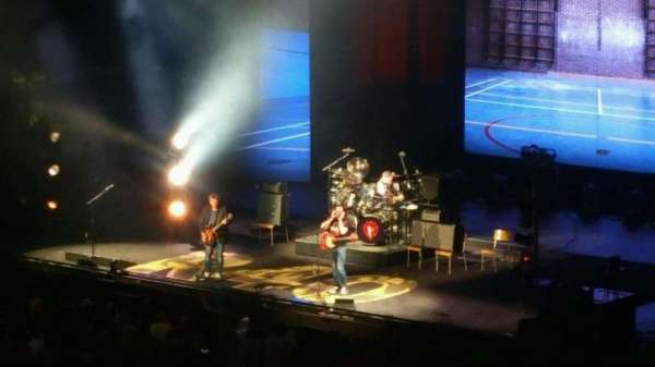 Madison Square Garden, section: 209, row: 1, seat: 8