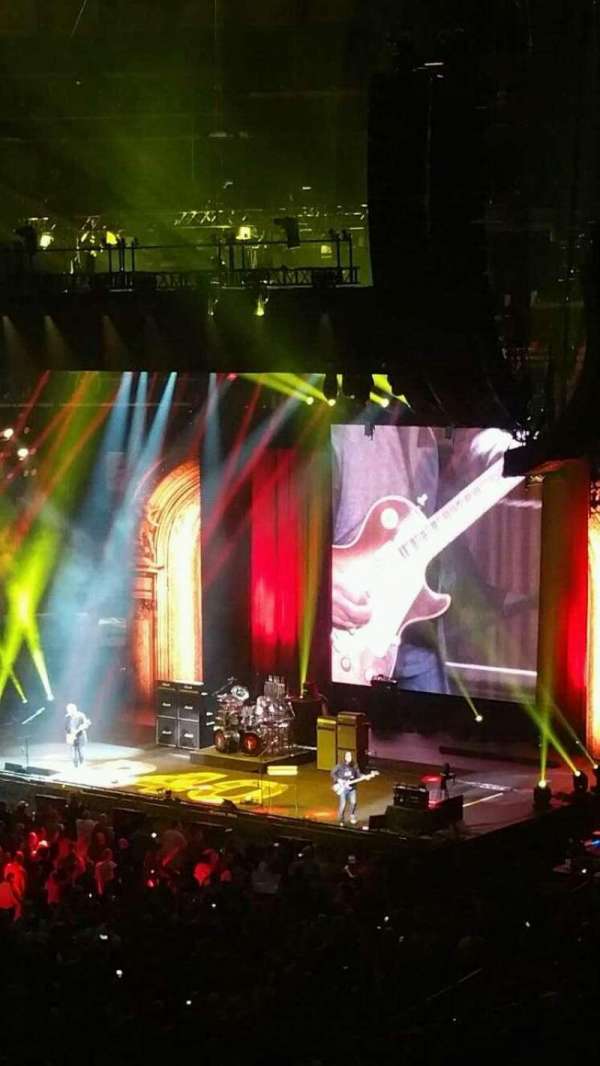 Madison Square Garden, section: 209, row: 1, seat: 8