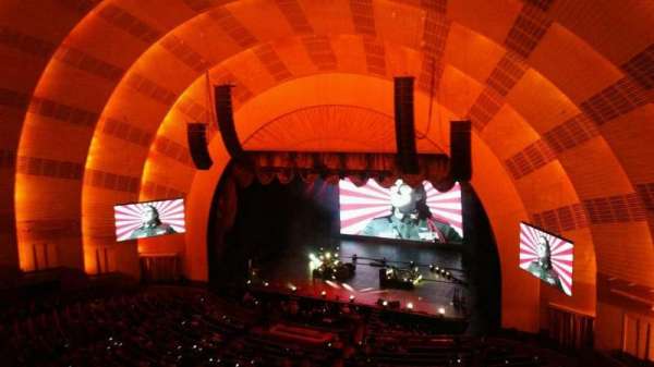 Radio City Music Hall, section: 3rd Mezzanine 2, row: A, seat: 203