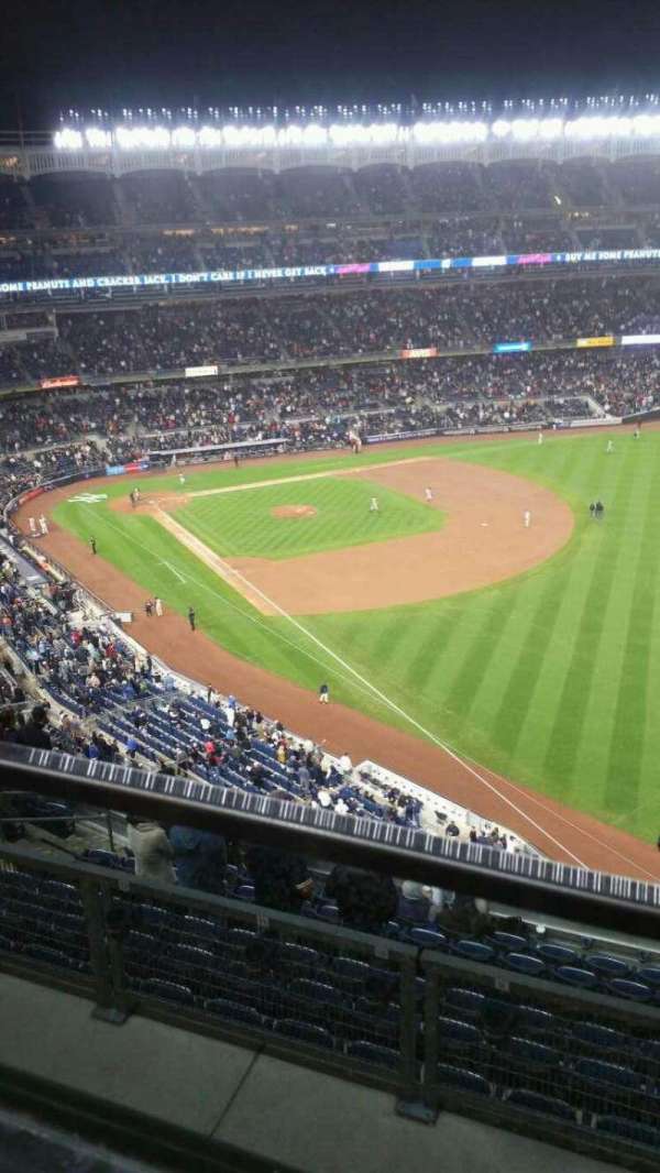 Yankee Stadium, section: 409, row: 1, seat: 9