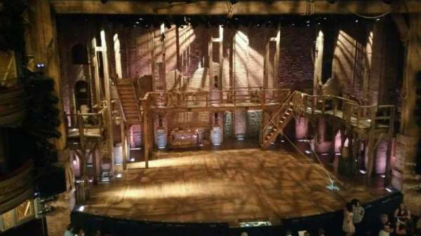 Richard Rodgers Theatre, section: Front Mezzanine C, row: A, seat: 113