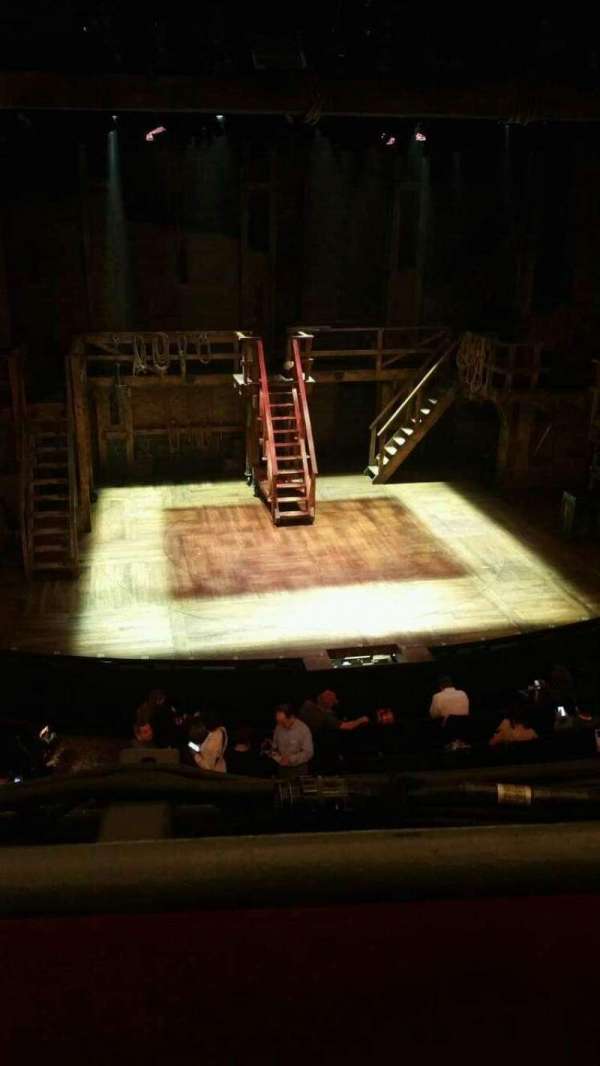 Richard Rodgers Theatre, section: Front Mezzanine C, row: A, seat: 114