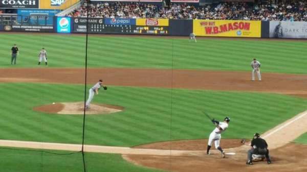 Yankee Stadium, section: 121B, row: 17S, seat: 2