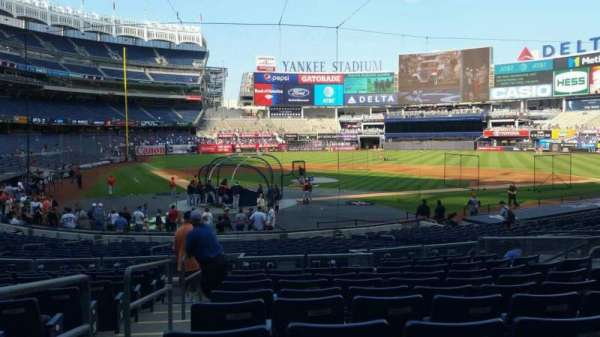 Yankee Stadium, section: 118, row: 11, seat: 8