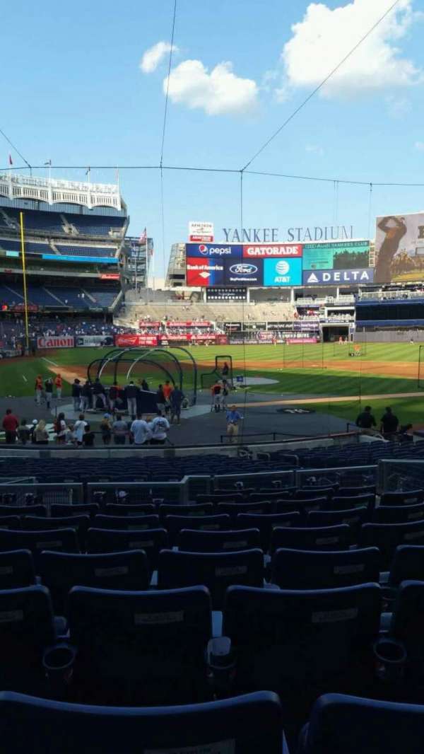 Yankee Stadium, section: 118, row: 10, seat: 9