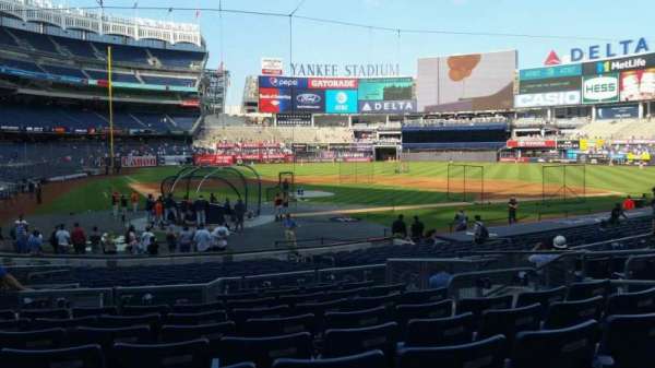 Yankee Stadium, section: 118, row: 10, seat: 8