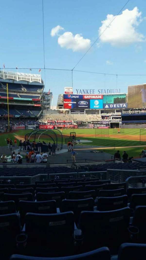 Yankee Stadium, section: 118, row: 10, seat: 7
