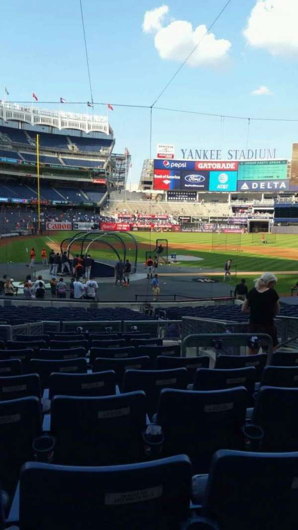 Yankee Stadium, section: 118, row: 10, seat: 5