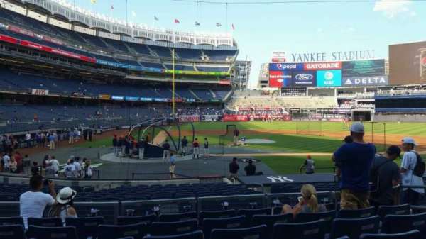 Yankee Stadium, section: 117B, row: 7, seat: 7