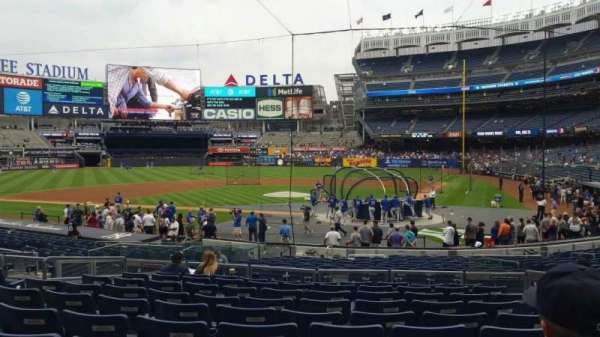 Yankee Stadium, section: 121B, row: 10, seat: 5