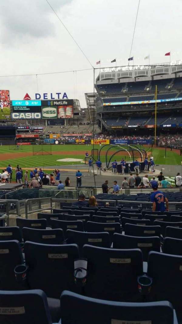 Yankee Stadium, section: 121B, row: 10, seat: 10