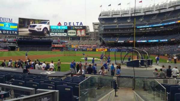 Yankee Stadium, section: 122, row: 3, seat: 3