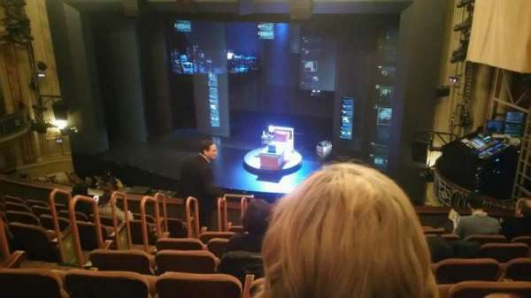Music Box Theatre, section: Mezzanine R, row: J, seat: 10