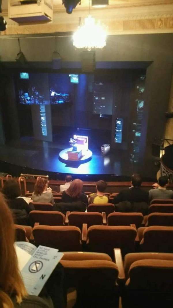 Music Box Theatre, section: Mezzanine R, row: J, seat: 14