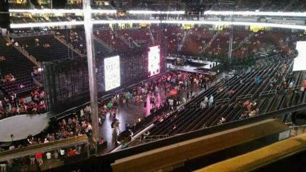 Prudential Center, section: 107, row: 1, seat: 1