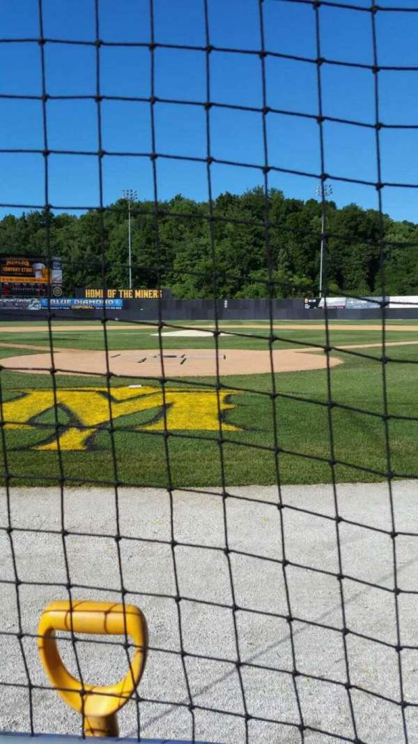 Skylands Stadium, section: K, row: 1, seat: 1