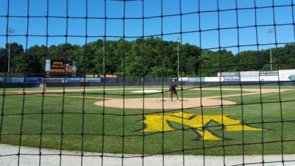 Skylands Stadium, section: K, row: 1, seat: 8