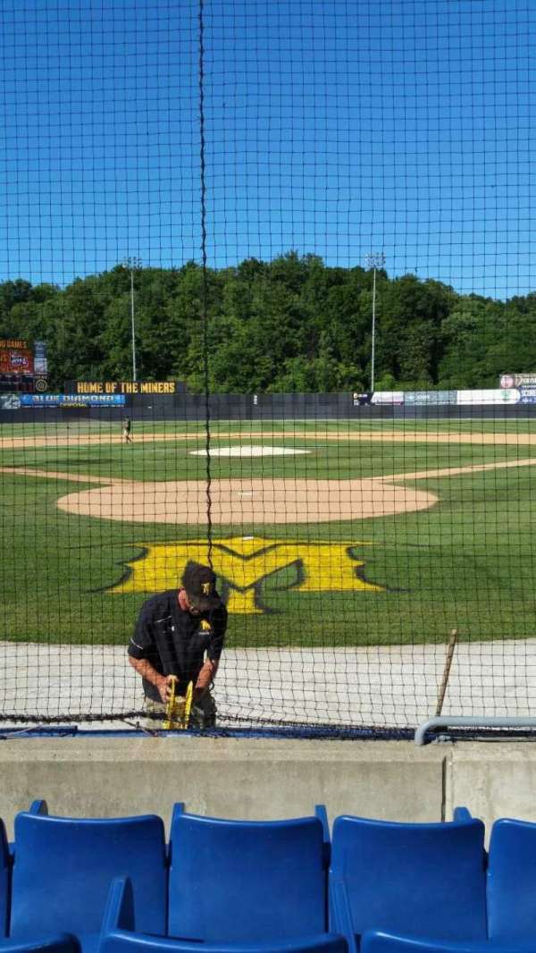 Skylands Stadium, section: K, row: 4, seat: 4
