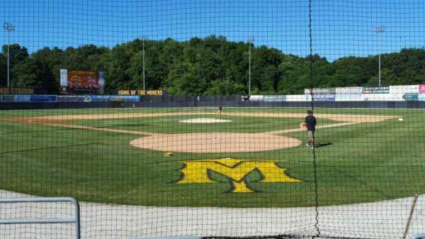 Skylands Stadium, section: K, row: 4, seat: 7