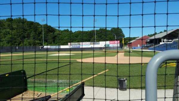 Skylands Stadium, section: N, row: 1, seat: 1