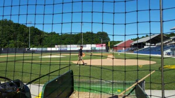 Skylands Stadium, section: N, row: 1, seat: 3