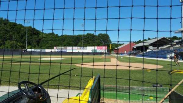 Skylands Stadium, section: N, row: 1, seat: 4
