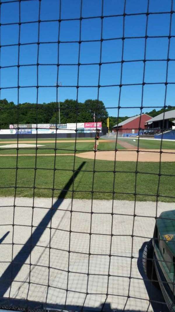 Skylands Stadium, section: N, row: 1, seat: 8
