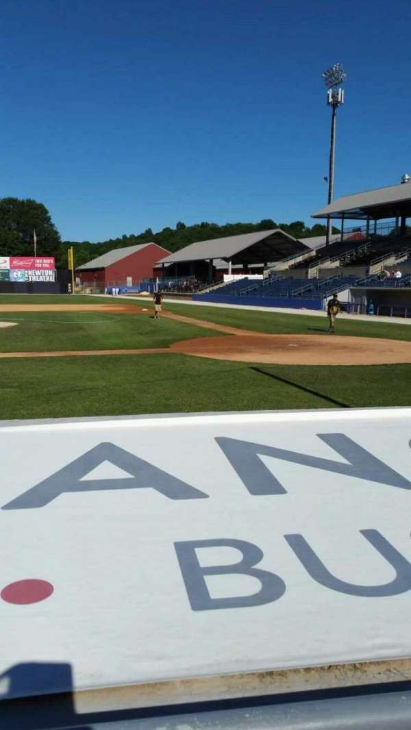 Skylands Stadium, section: O, row: 4, seat: 8