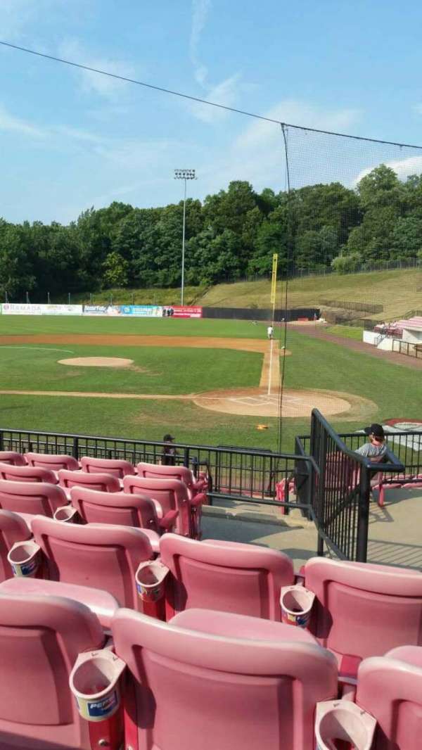 Yogi Berra Stadium, section: FF, row: 7, seat: 17