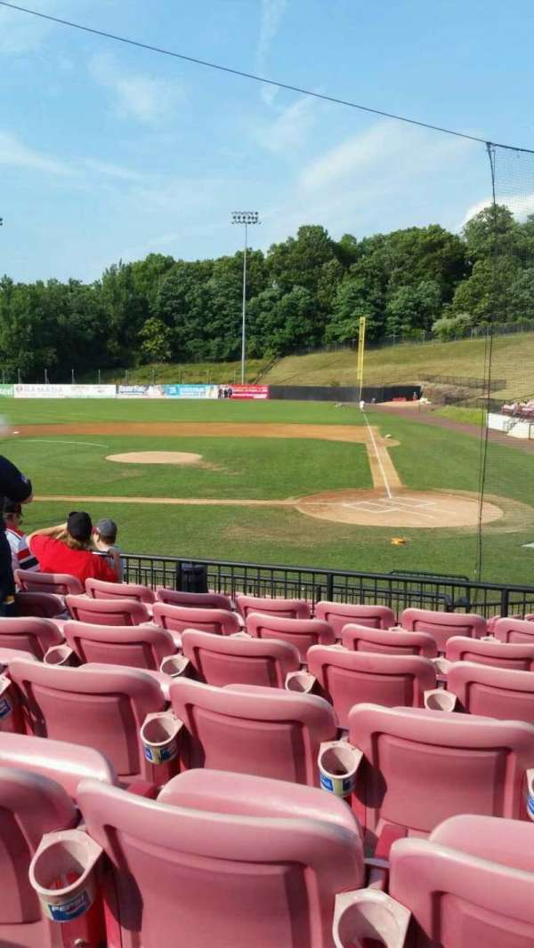 Yogi Berra Stadium, section: FF, row: 7, seat: 13